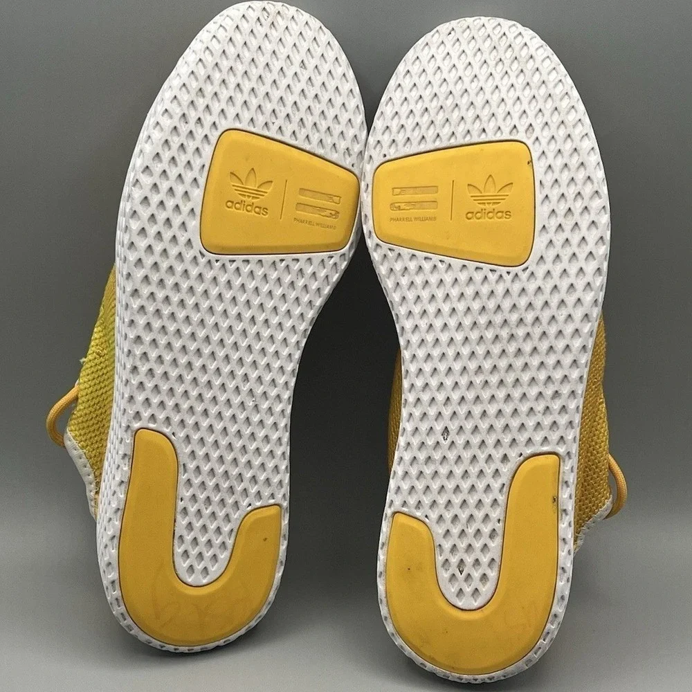 Adidas Pharrell Williams Human Race Yellow Knit - Men's Size 7 Women's‎ Size 8.5
